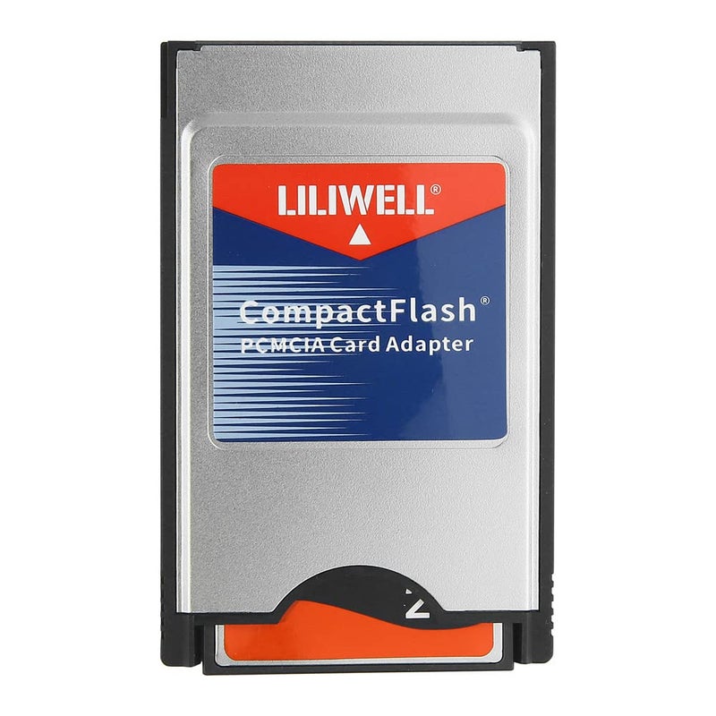 LILIWELL CompactFlash to PCMCIA Ata Adapter, Type I Card Reader, 8.5 x 5.3 x 0.3cm, 30g, Black/Silver, for Laptop, PC - Image 4